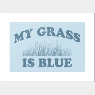 My Grass_Is Blue // Vintage Posters and Art